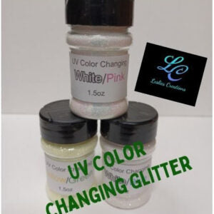 Leslies Creations UV Color Changing Glitter