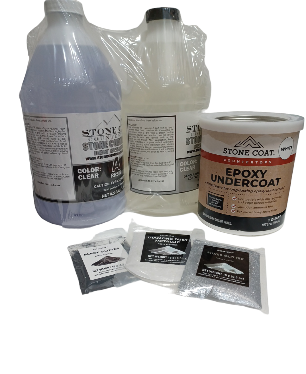 White Quartz Epoxy Kit